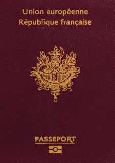 French Passport Photo