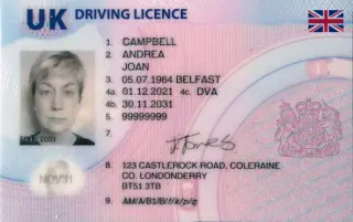 UK Driving Licence Photo with Your Phone